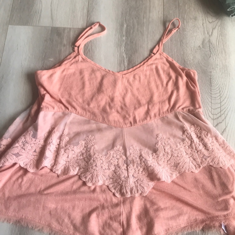 Coral Pink Blouse